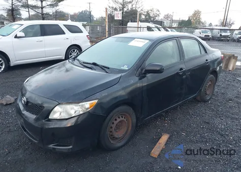 2009 Toyota Corolla Le z USA, uszkodzony, nr VIN 2T1BU40E59C167232